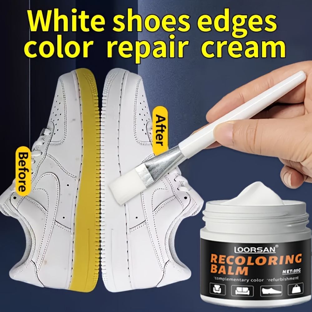 Sneaker Care Spray - LOORSAN Nowy Biały Krem do Odnawiania