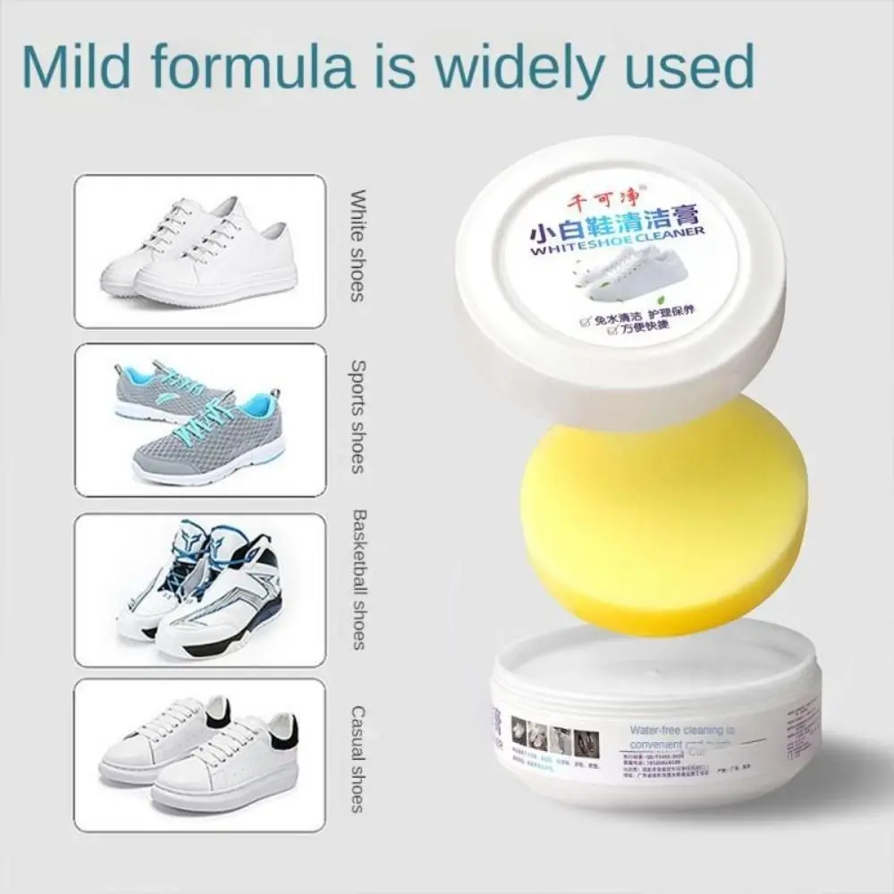 Sneaker Care Whitener - Krem do czyszczenia białych butów Usuwający
