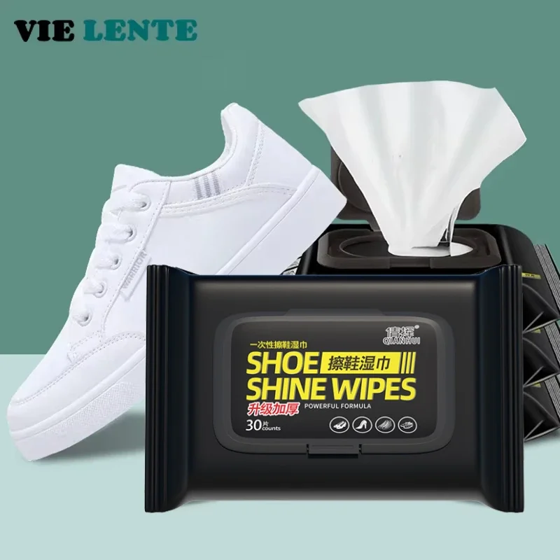 Sneaker Care White - 12-60 sztuk jednorazowe buty czyste chusteczki