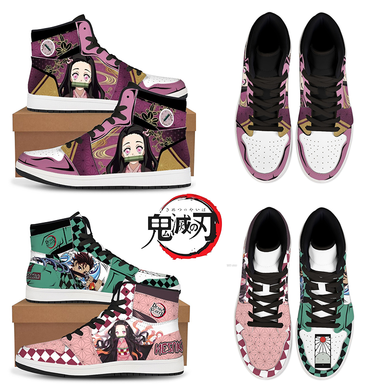 Sneaker Care Accessories - Moda Anime Demon Slayer Tanjirou Nezuko
