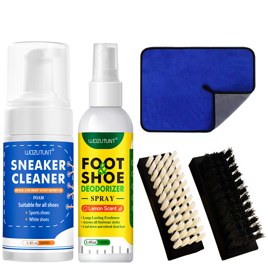 Sneaker Care For Suede - Zestaw do czyszczenia białych butów Pianka