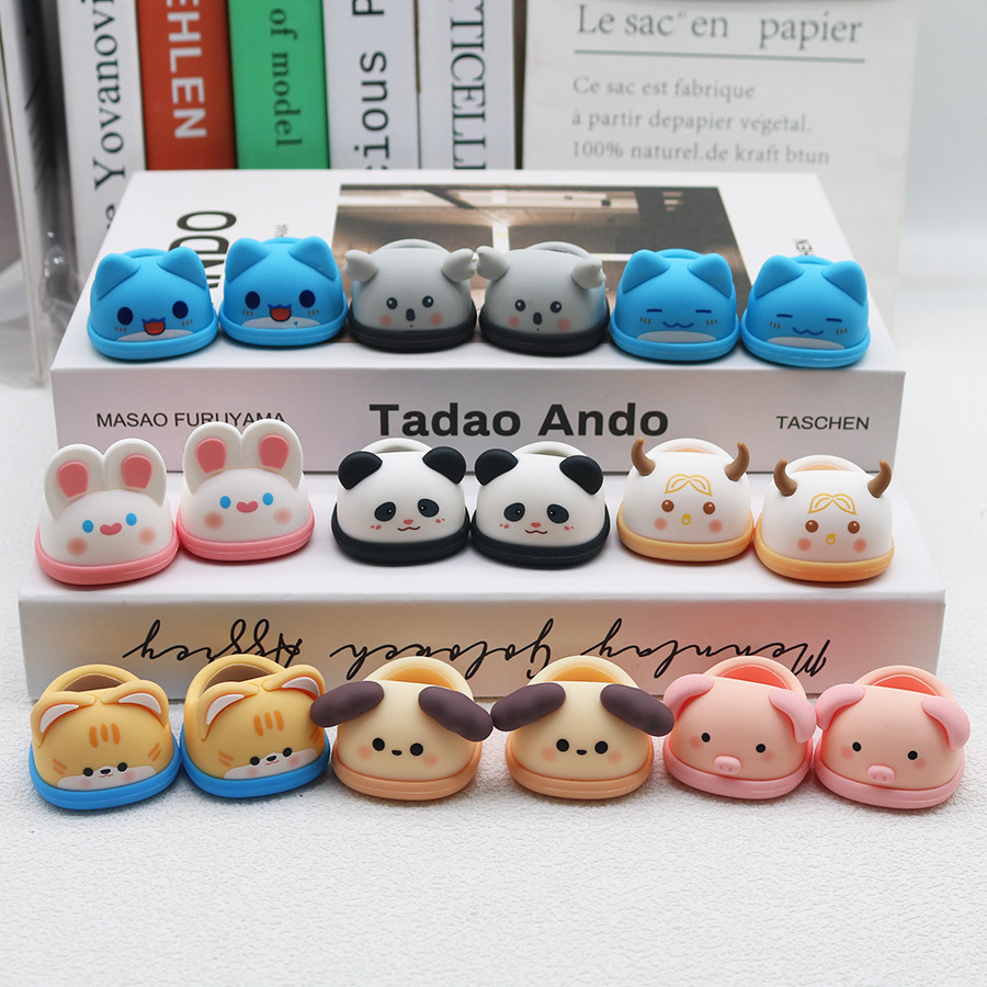 Shoe Box Display - 2 szt. Buty urocza lalka 4.3cm