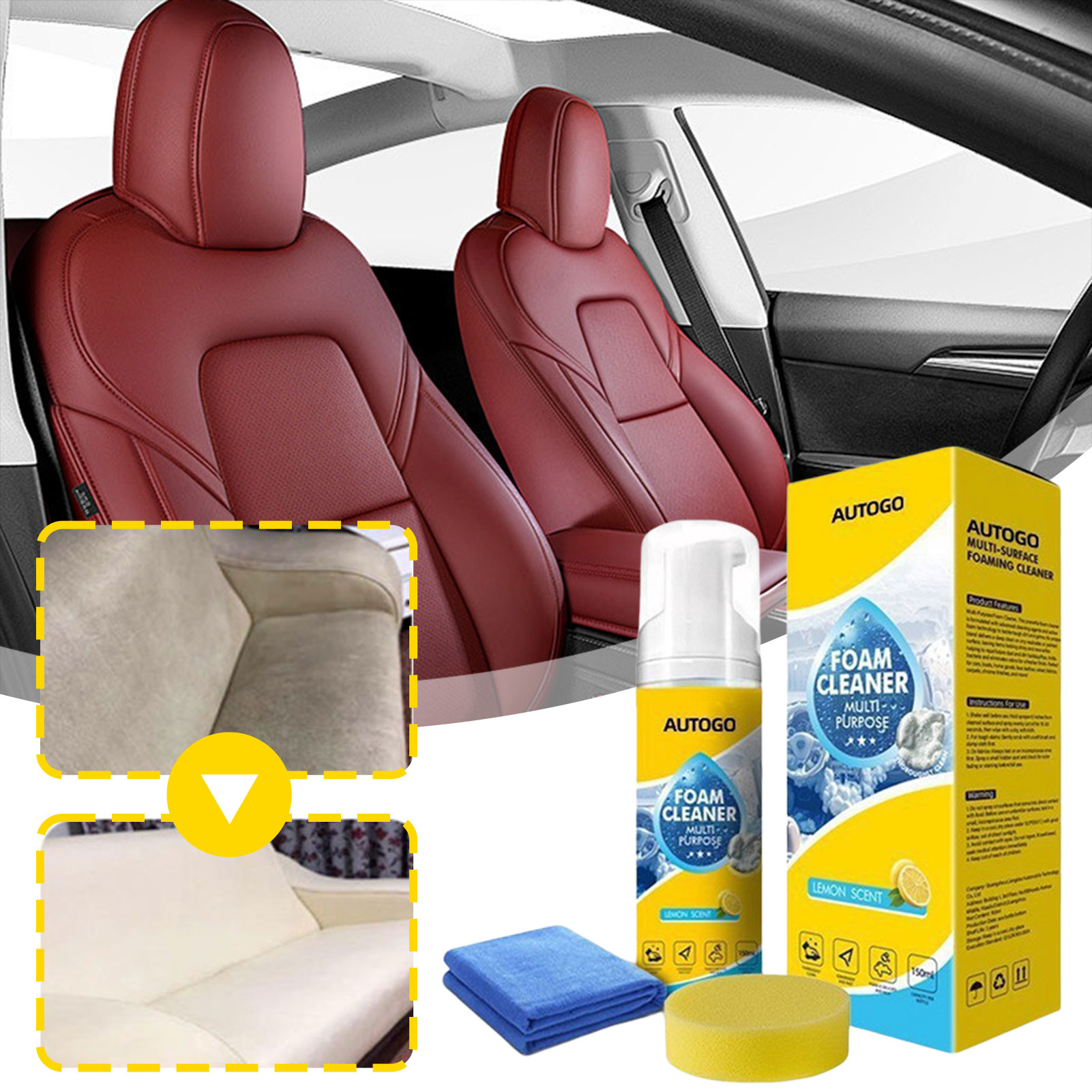 Sneaker Care Spray - Uniwersalny środek czyszczący w piance do