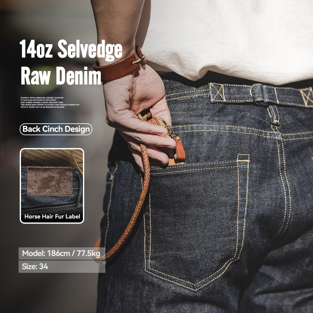 Męskie jeansy Maden z surowego – Levis Jeans 501 recenzja i cena