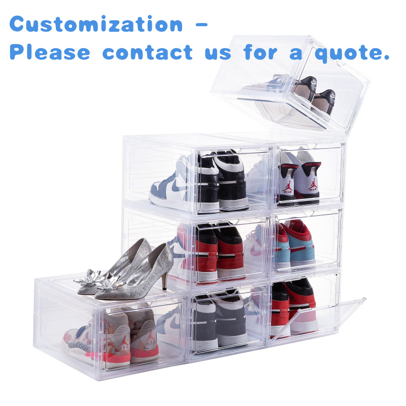 Organizer na buty, wytrzymałe  – Shoe Box Display recenzja i cena