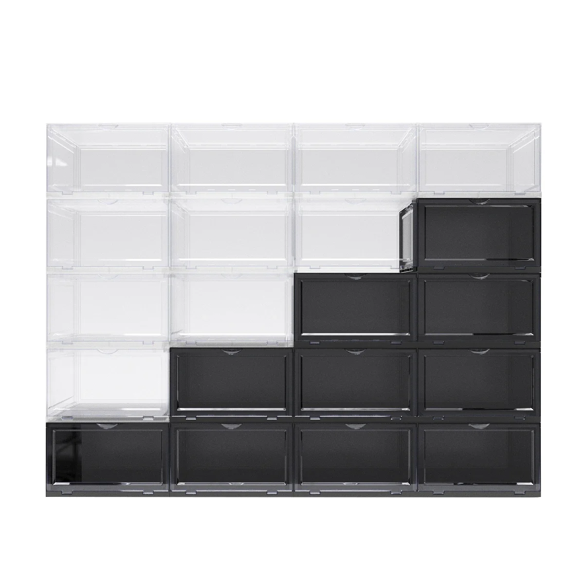 Przenośne akrylowe plastikowe  – Shoe Box Display recenzja i cena