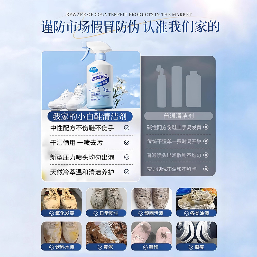 500ml biały środek do czyszcze – Sneaker Care White recenzja i cena